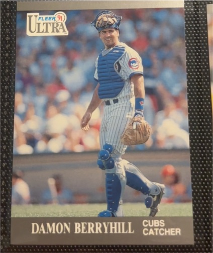 1991 Fleer Ultra #56 Damon Berryhill — front