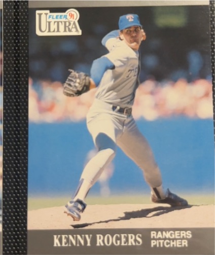 1991 Fleer Ultra #353 Kenny Rogers — front