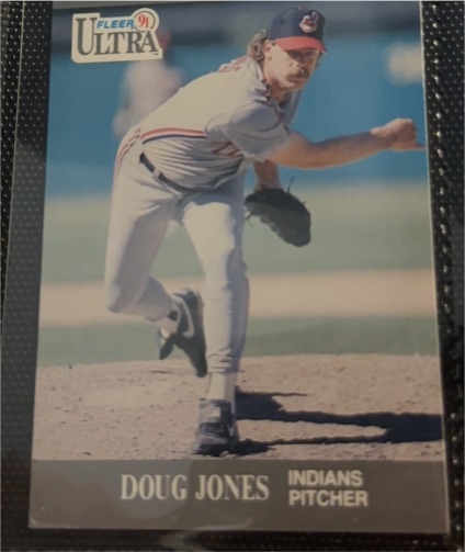 1991 Fleer Ultra #394 Doug Jones — front