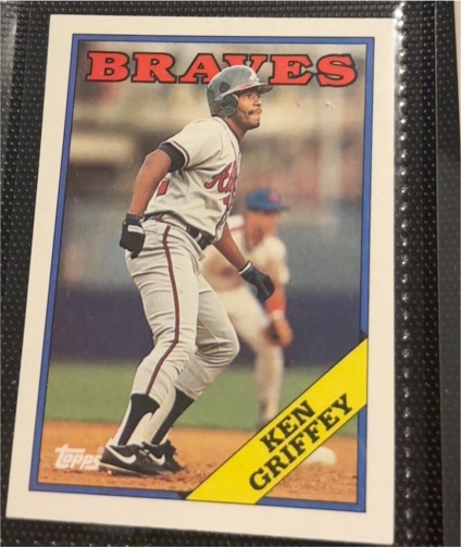 1988 Topps #443 Ken Griffey Sr. Atlanta Braves — front