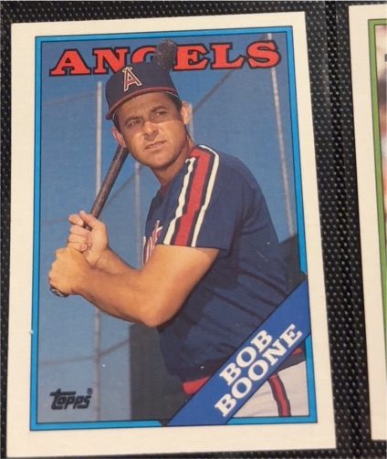 1988 Topps #498 Bob Boone — front