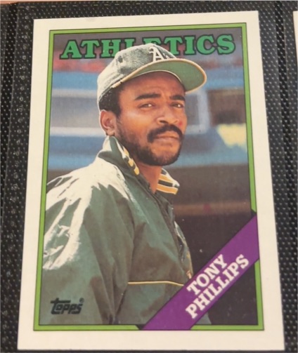 1988 Topps #673 Tony Phillips — front