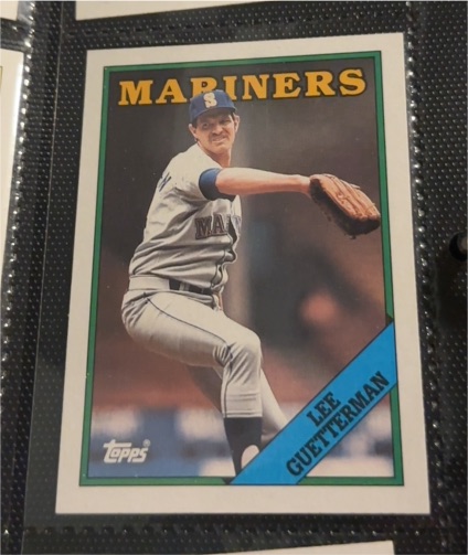 1988 Topps #656 Lee Guetterman — front
