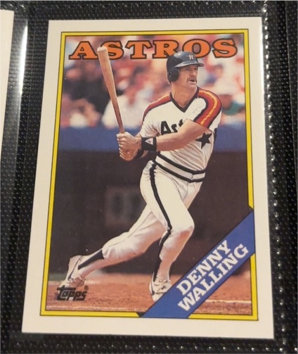 1988 Topps #719 Denny Walling — front