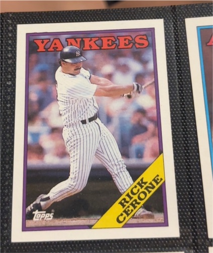 1988 Topps #561 Rick Cerone — front
