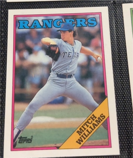 1988 Topps #26 Mitch Williams — front