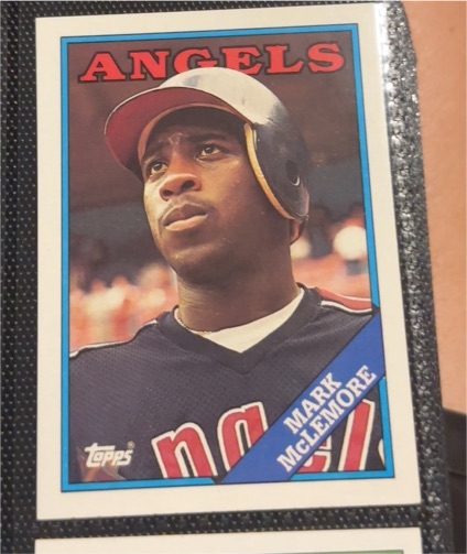 1988 Topps #162 Mark McLemore — front