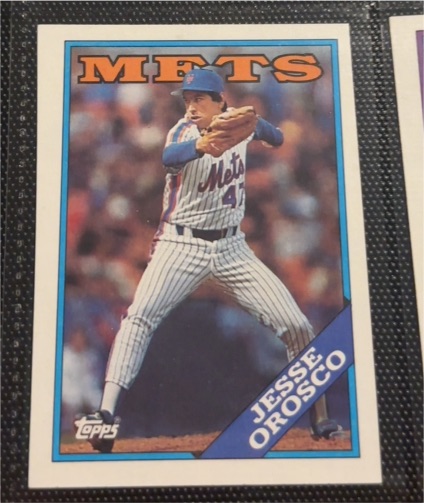 1988 Topps #105 Jesse Orosco — front