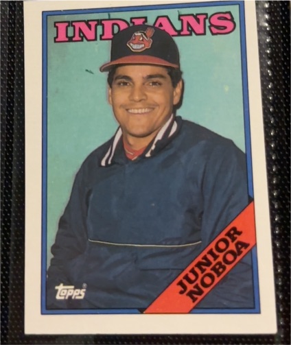 1988 Topps #503 Junior Noboa — front