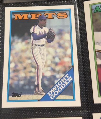 1988 Topps #480 Dwight Gooden — front