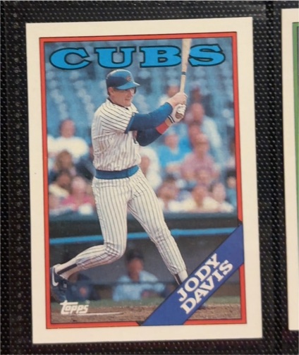 1988 Topps #615 Jody Davis — front