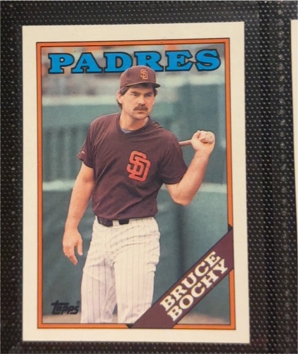 1988 Topps #31 Bruce Bochy — front