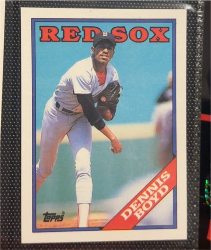 1988 Topps #704 Dennis Boyd — front