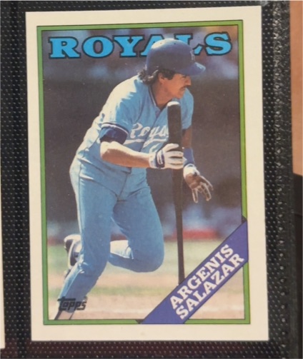 1988 Topps #29 Argenis Salazar — front