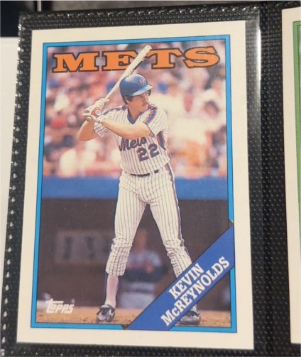 1988 Topps #735 Kevin McReynolds — front
