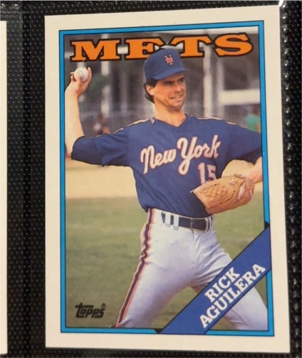 1988 Topps #434 Rick Aguilera — front