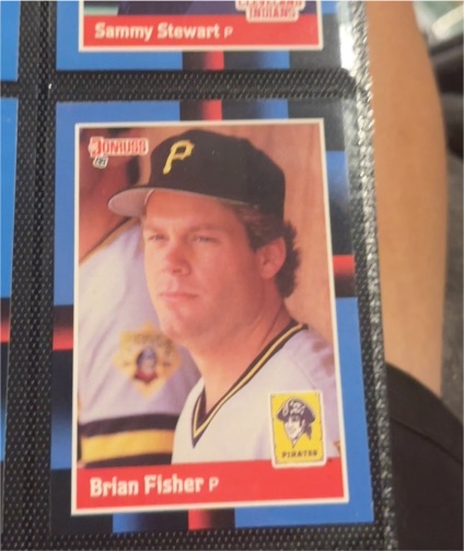 1988 Donruss #415 Brian Fisher — front