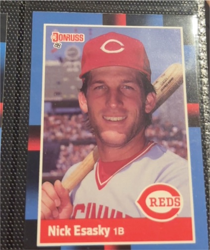 1988 Donruss #413 Nick Esasky — front