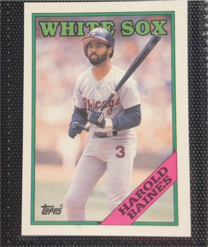 1988 Topps #35 Harold Baines — front