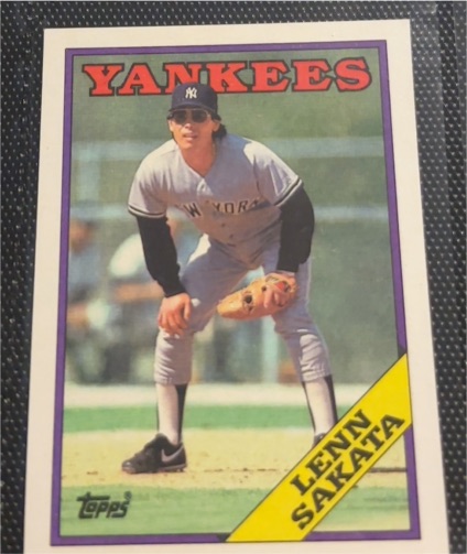 1988 Topps #716 Lenn Sakata — front