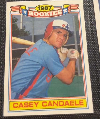 1988 Topps Commemorative Set #11 Casey Candaele — front