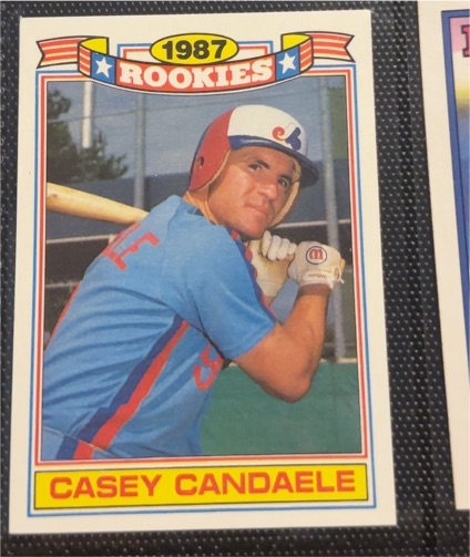 1988 Topps Rookies Commemorative Set #11 Casey Candaele — front