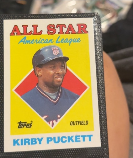 1988 Topps #391 Kirby Puckett All Star — front