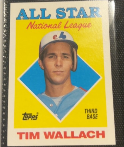 1988 Topps #399 Tim Wallach — front
