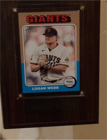 2024 Topps Heritage #393 Logan Webb — front