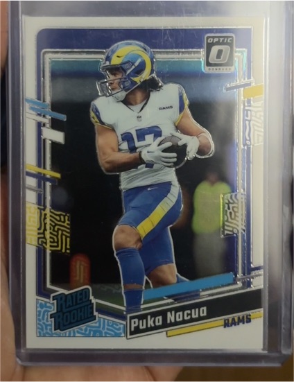 2023 Donruss Optic #238 Puka Nacua — front