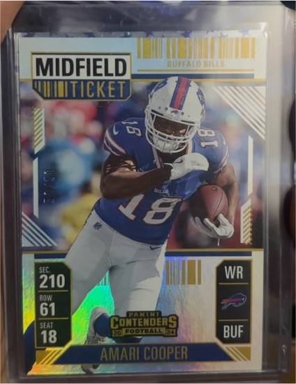 2024 Panini Contenders Season Ticket #22 Amari Cooper — front