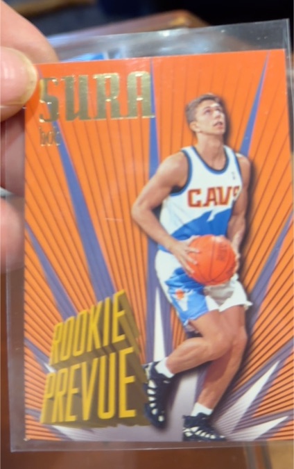 1995-96 SkyBox Rookie Prevue #RP16 Bob Sura — front