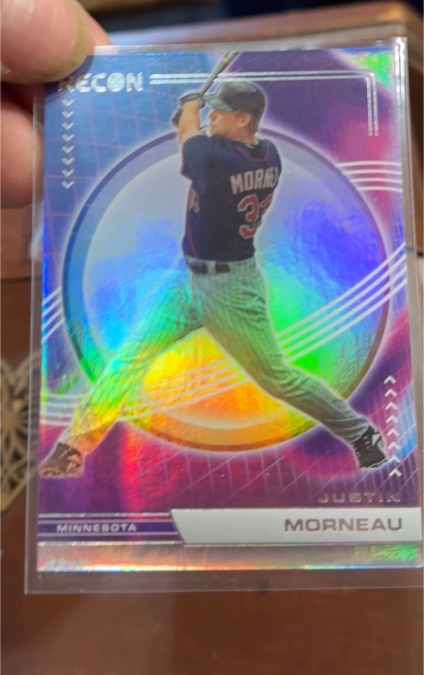 2023 Panini Chronicles #25 Justin Morneau Recon — front