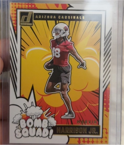 2024 Panini Donruss #31 Marvin Harrison Jr. Bomb Squad — front