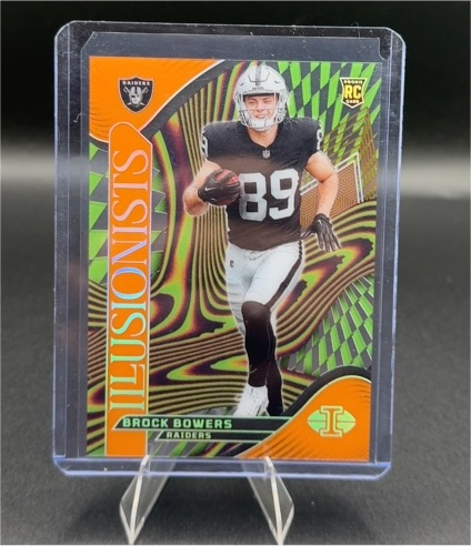 2024 Panini Illusions #7 Brock Bowers — front