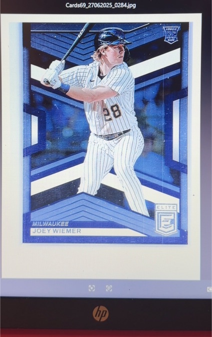 2023 Panini Chronicles #13 Joey Wiemer — front