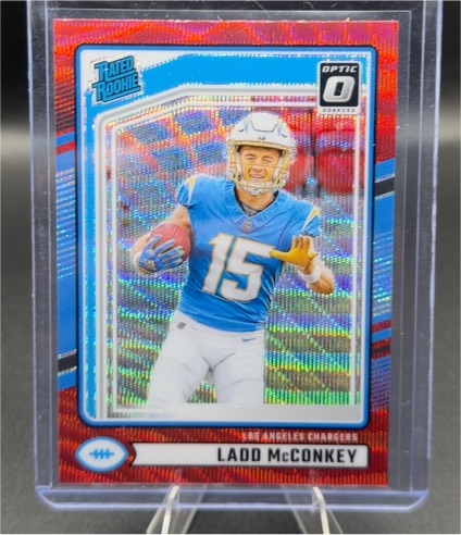 2024 Panini Donruss Optic #328 Ladd McConkey — front