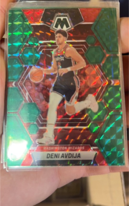 2022 Panini Mosaic #195 Deni Avdija — front