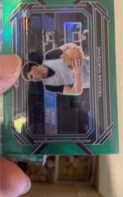 2023-24 Panini Prizm Draft Picks #38 Tristan Vukcevic — front