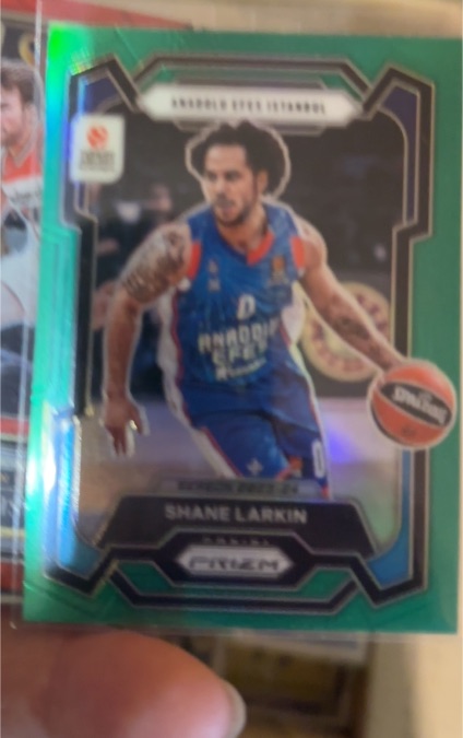 2023-24 Panini Prizm Euroleague #5 Shane Larkin — front