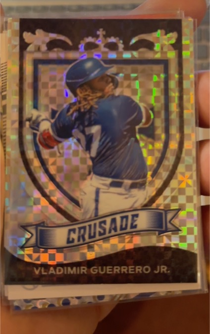 2021 Panini Chronicles Crusade Building Blocks #4 Vladimir Guerrero Jr. — front