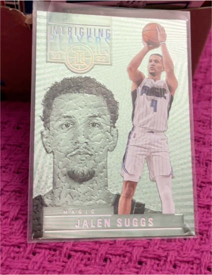 2021-22 Panini Illusions Intriguing Players Emerald #30 Jalen Suggs — front