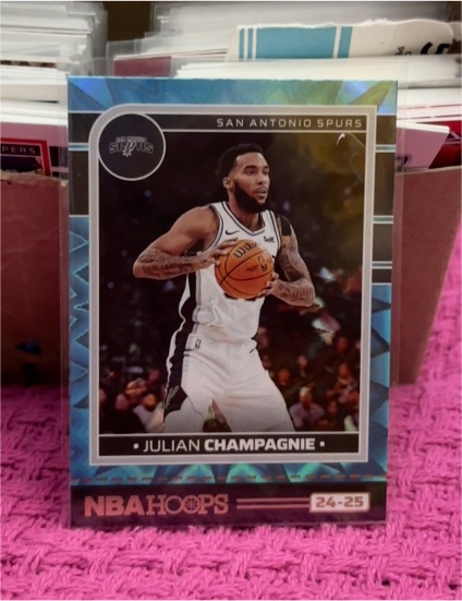 2024-25 Panini NBA Hoops #218 Julian Champagnie — front