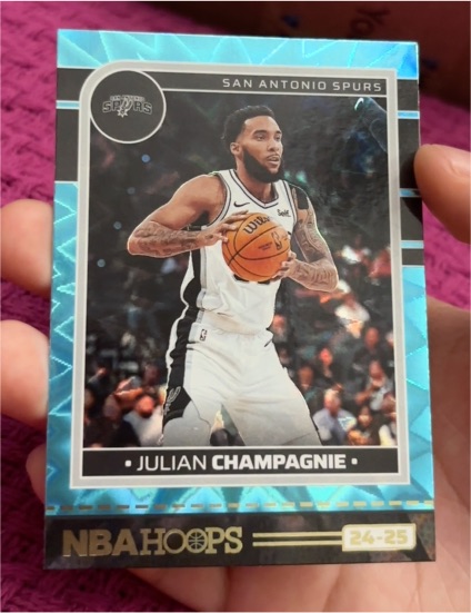 2024-25 Panini NBA Hoops #218 Julian Champagnie — front
