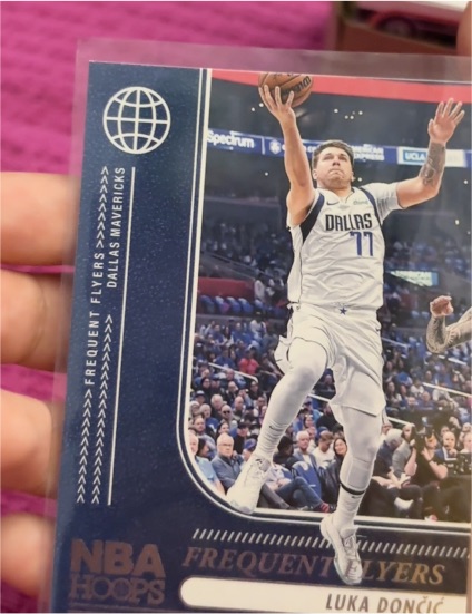 2024-25 Panini NBA Hoops #3 Luka Doncic — front