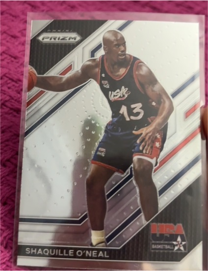 2022-23 Panini Prizm #9 Shaquille O'Neal USA Basketball — front