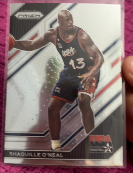 2022-23 Panini Prizm #9 Shaquille O'Neal USA Basketball — front