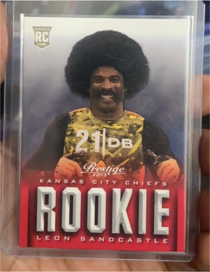 2013 Panini Prestige #301 Leon Sandcastle Rookie Card — front