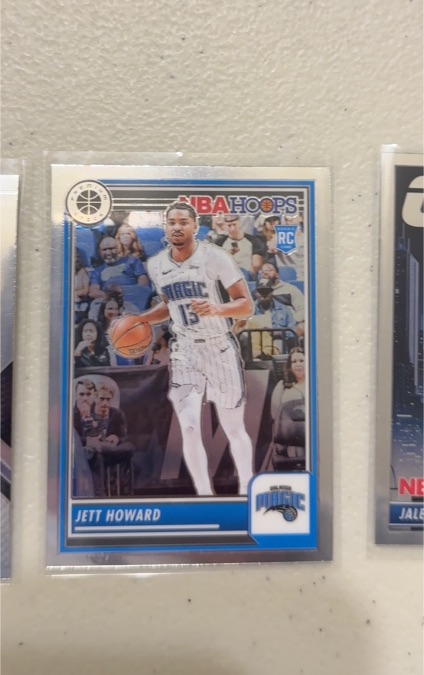 2023-24 Panini NBA Hoops Premium Stock #129 Jett Howard — front