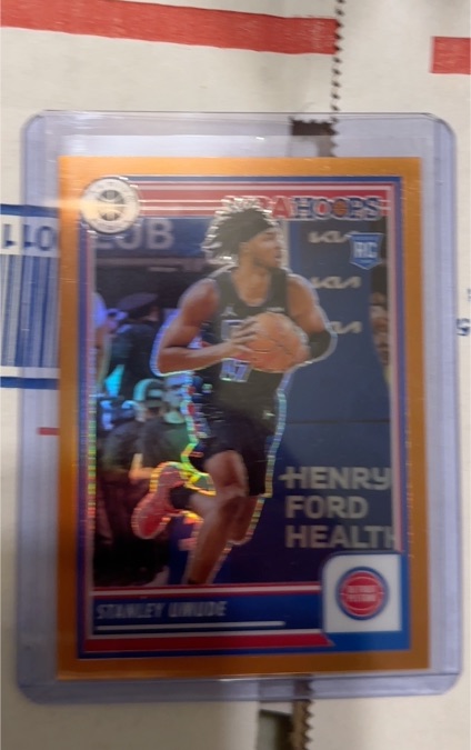 2023-24 Panini NBA Hoops Premium Stock #69 Stanley Umude — front